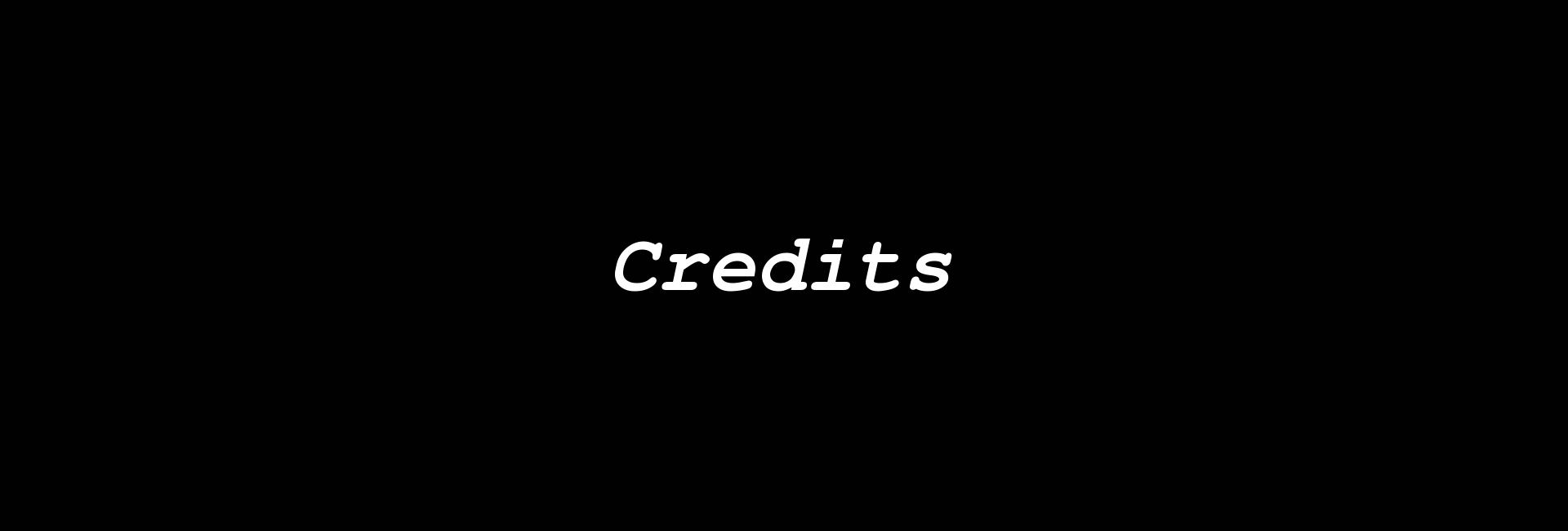 Credits